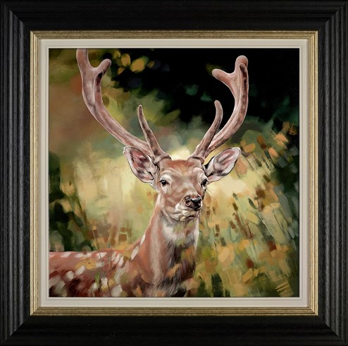 Contemplating by Debbie Boon - Framed Limited Edition on Canvas